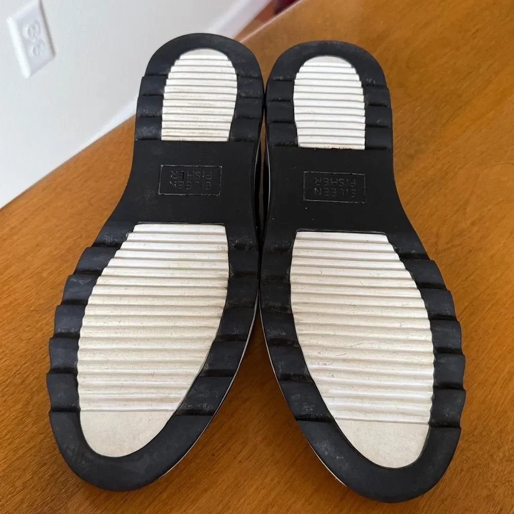 Eileen Fisher microfiber shoes